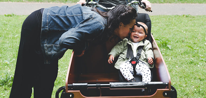 cycle with baby