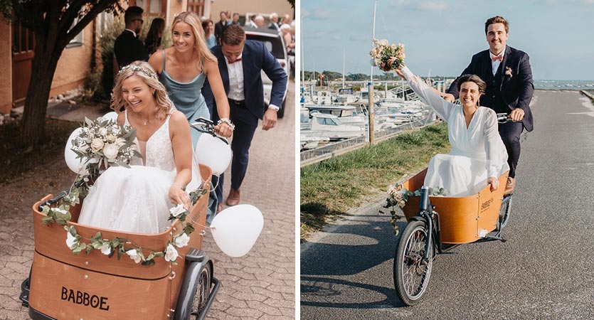 Getting married on the bike