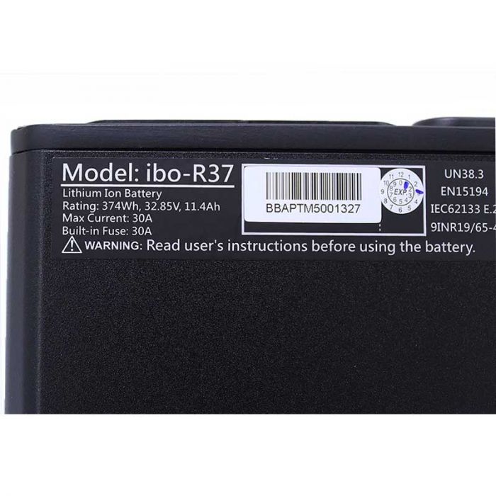 Babboe battery 2025