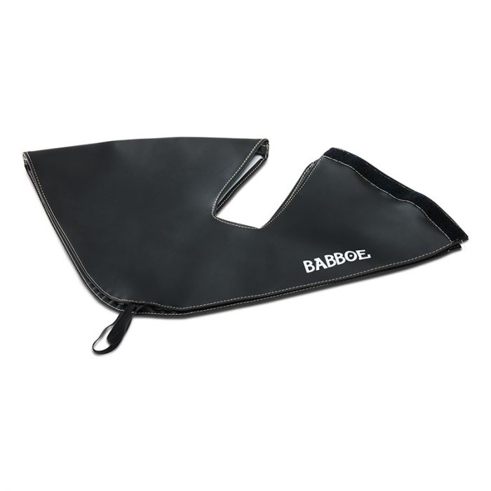 Parafango Per Coda Di Cavallo PFIFFsoft - Nero, Morbida Gomma Sintetica Lavabile Con Velcro - Foto 12