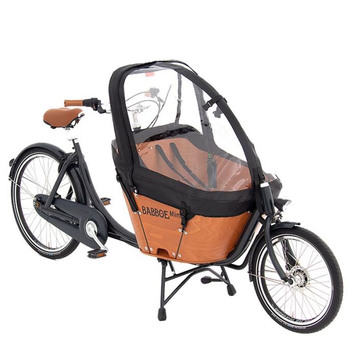 Buy the Babboe rain tent black for the Babboe Mini Babboe