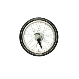 Sturmy Archer front wheel silver