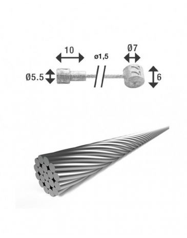 XLC inner brake cable