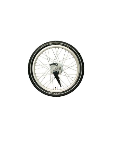 Sturmy Archer front wheel silver Babboe