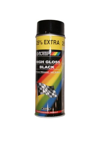 Motip black varnish 500 ml gloss