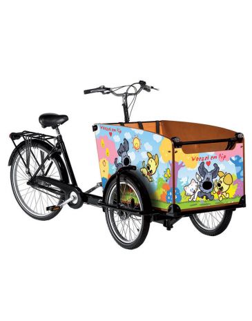 Babboe cargo bike stickers Woezel and Pip classic